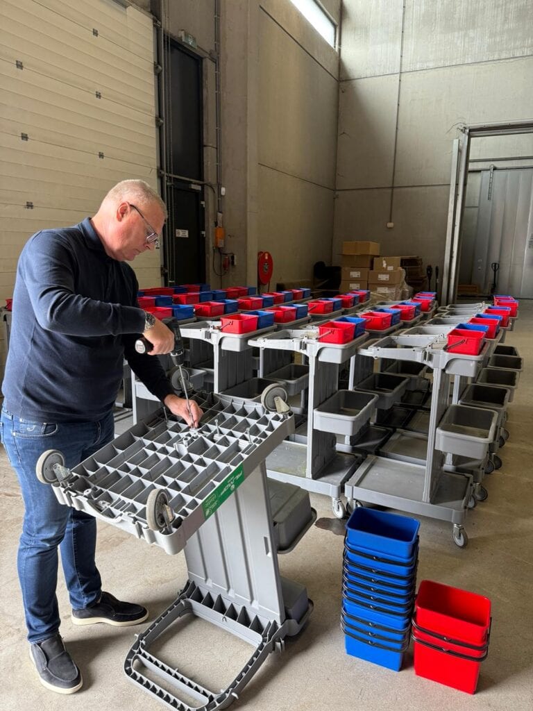 Schoonmaakkarren recyclen? Da’s duurzaam impact maken!